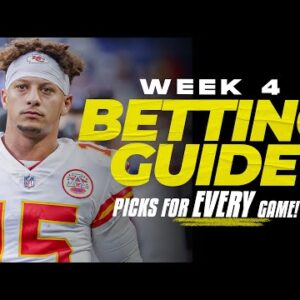 NFL Week 4: FREE Picks for EACH game [Betting Preview] | CBS Sports HQ