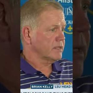 Brian Kelly after losing to Florida State: 'We have to learn to play the game the right way' #shorts