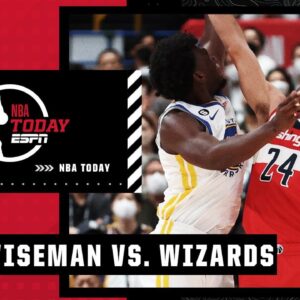 Reacting to James Wiseman's 20 PTS vs. the Wizards in Japan ðŸ”¥ | NBA Today