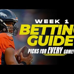 Free Picks for EVERY BIG Week 1 NFL Game | Picks to Win, Best Bets, & MORE | CBS Sports HQ