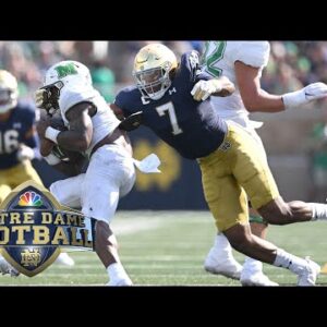 Isaiah Foskey, Zora Stephenson talk Notre Dame’s crucial Cal game | ND on NBC Podcast | NBC Sports