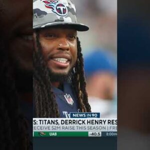 REPORTS: Titans & Derrick Henry restructure deal #shorts