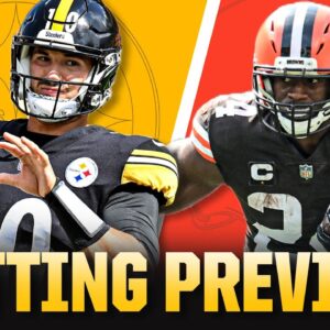 Steelers at Browns Betting Preview: Top picks, player props & More | CBS Sports HQ