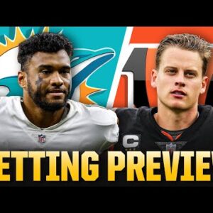 Dolphins at Bengals Betting Preview: Top picks, player props & MORE | CBS Sports HQ