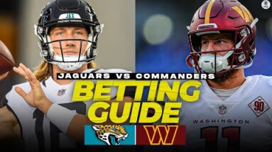 Jaguars at Commanders Betting Preview: FREE expert picks, props, best plays [NFL Week 1] | CBS Sp…