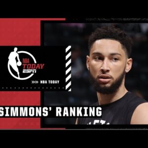Brian Windhorst is surprised how high Ben Simmons is ranked after last season | NBA Today