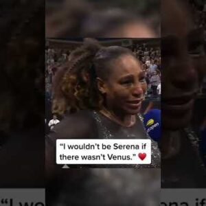 Serena showing love to her sister Venus 🙏