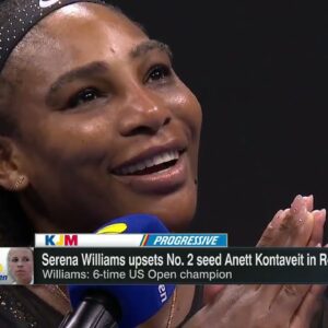 Serena Williams takes down the No. 2 seed Annett Kontaveit | KJM