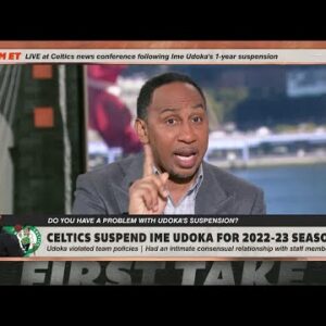 Stephen A. takes issue with Ime Udoka's suspension | First Take