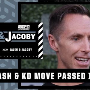 Steve Nash says him and KD are passed their differences | Jalen & Jacoby