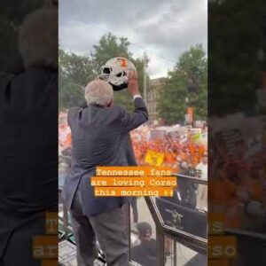 Tennessee fans are loving corso this morning! 🙌