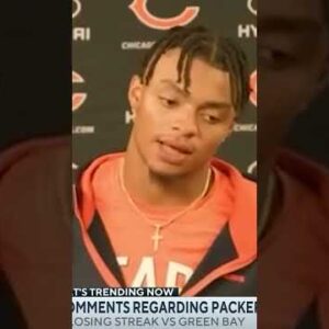 Justin Fields on loss to Packers: "It hurts more in the locker room than the Bears fans" #shorts