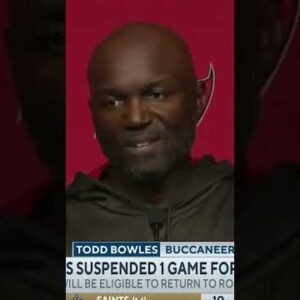Todd Bowles speaks on Mike Evans suspension #shorts