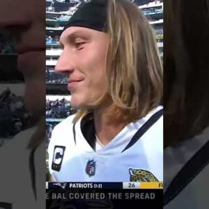 Trevor Lawrence shows CONFIDENT in teammates after WIN vs Chargers #shorts