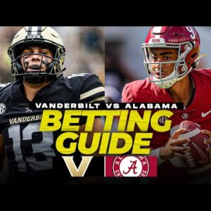 Vanderbilt vs No. 2 Alabama Betting Guide: Free Picks, Props, Best Bets | CBS Sports HQ