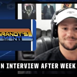 Josh Allen's interview on Kyle Brandt's Basement after the Bills' Week 3 loss vs. the Dolphins