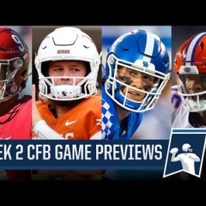 College Football Week 2 Preview: Alabama vs Texas, Kentucky vs Florida & MORE | CBS Sports HQ