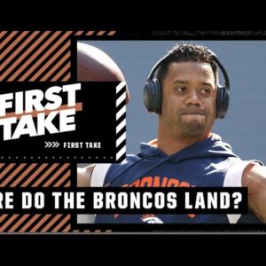 Where do the Broncos rank in the AFC West right now? | First Take