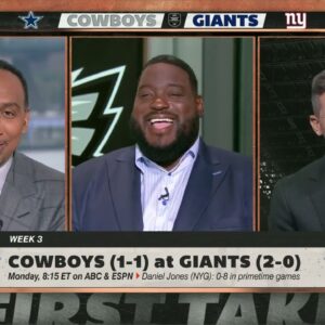 Stephen A.: The Cowboys are the Eagles' biggest threat in the NFC East...BY DEFAULT! | First Take