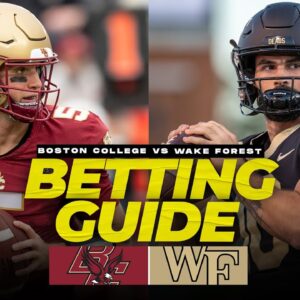 Boston College at No. 13 Wake Forest Betting Preview: Props, Best Bets, Pick To Win | CBS Sports …