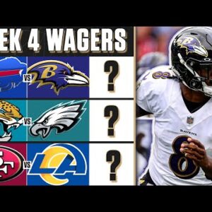 NFL Week 4 BEST WAGERS: Expert Picks, Odds & Predictions for TOP games | CBS Sports HQ