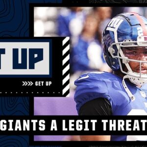 Are Daniel Jones & the Giants a legit threat in the NFC? 🤔 | Get Up