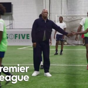 Ian Wright on GOAL-E program, using soccer to build life skills | Premier League | NBC Sports