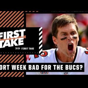 Stephen A. explains why a short week is BAD for the Bucs 👀 | First Take