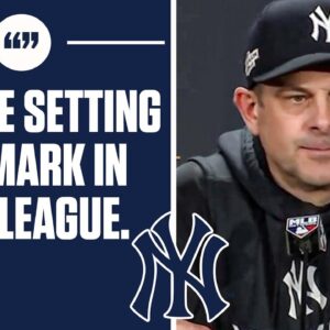 Aaron Boone Says Astros Are Setting The Bar In Baseball After Falling In The ALCS I CBS Sports HQ