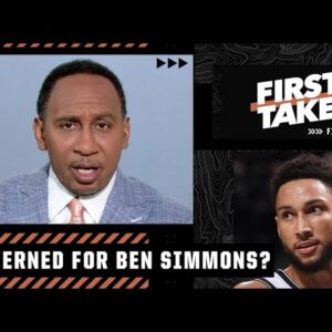 Stephen A.'s ENCOURAGED by Simmons' performance vs. the Grizzlies: He looked like he wanted to play!