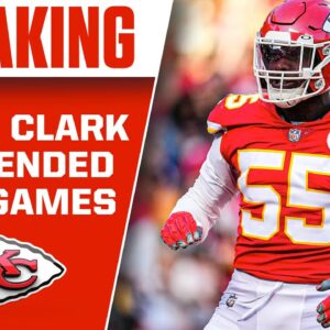 Chiefs' Frank Clark SUSPENDED TWO GAMES for Violating Player Conduct Policy | CBS Sports HQ