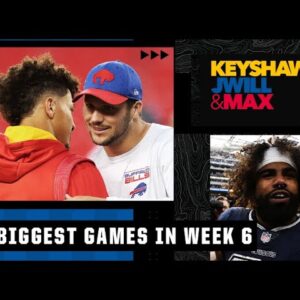 Previewing the BIGGEST GAMES in Week 6️⃣: Bills vs. Chiefs & Cowboys vs. Eagles 🍿 | KJM