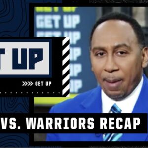 Stephen A. IS ANIMATED over the Lakers’ loss to the Warriors 🍿 | Get Up