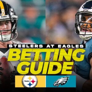 Steelers at Eagles Betting Preview: FREE expert picks, props [NFL Week 8] | CBS Sports HQ