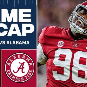 No. 1 Alabama SURVIVES SCARE From Texas A&M In Tuscaloosa I FULL HIGHLIGHTS + RECAP