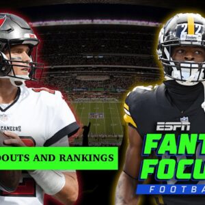Week 8 Rankings, Standouts, and Social Questions ðŸ�ˆ | Fantasy Focus Live!