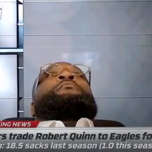 The Eagles have Marcus Spears floored after landing another trade 🤣 | NFL Live