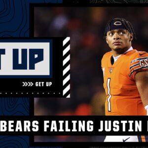 Are the Bears FAILING Justin Fields? 🫣 | Get Up