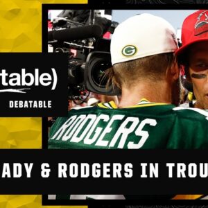 Are Tom Brady & Aaron Rodgers cooked? + Tennessee upsets Alabama | (debatable)