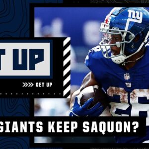 Big mistake if the Giants don't keep Saquon Barkley? 😬 | Get Up
