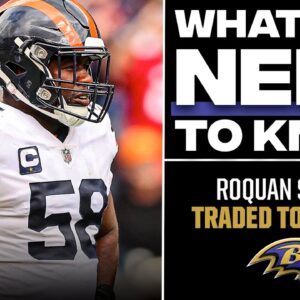 EVERYTHING You Need to Know About Roquan Smith Being TRADED To the Ravens | CBS Sports HQ