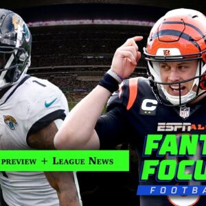 Full Week 8 preview + League News and TNF recap 🏈 | Fantasy Focus Live!