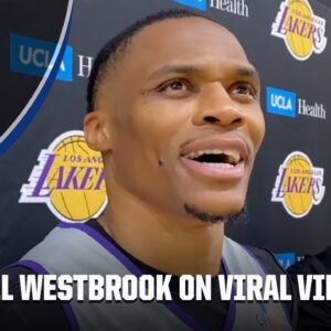 Russell Westbrook provides explanation for viral videos from Lakers preseason game | NBA on ESPN