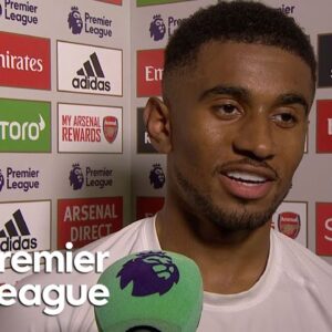 Reiss Nelson 'delighted' hard work paid off v. Nottingham Forest | Premier League | NBC Sports