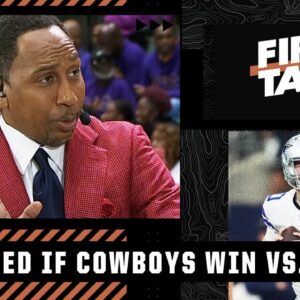 The Cowboys are allergic to prosperity 🤣 - Stephen A. on Cowboys vs. Rams | First Take