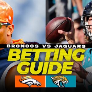 Broncos vs Jaguars Betting Preview: FREE expert picks, props [NFL Week 8] | CBS Sports HQ