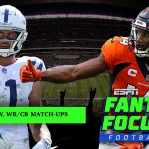 TNF Preview, best WR/CB match-ups, and Sunday games to look out for 🏈 | Fantasy Focus Live!