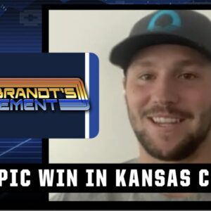 Josh Allen on the Bills' epic win over the Chiefs in Kansas City | Kyle Brandt's Basement
