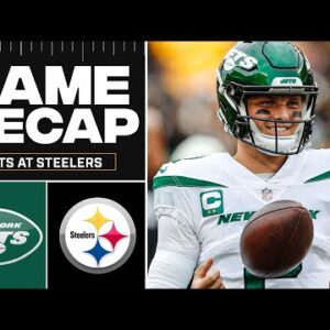 Zach Wilson Leads Jets To GAME-WINNING Drive vs Steelers In His Return I FULL GAME RECAP