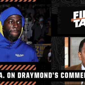 Stephen A. wants Draymond's name to stop getting smeared over the Jordan Poole incident | First Take